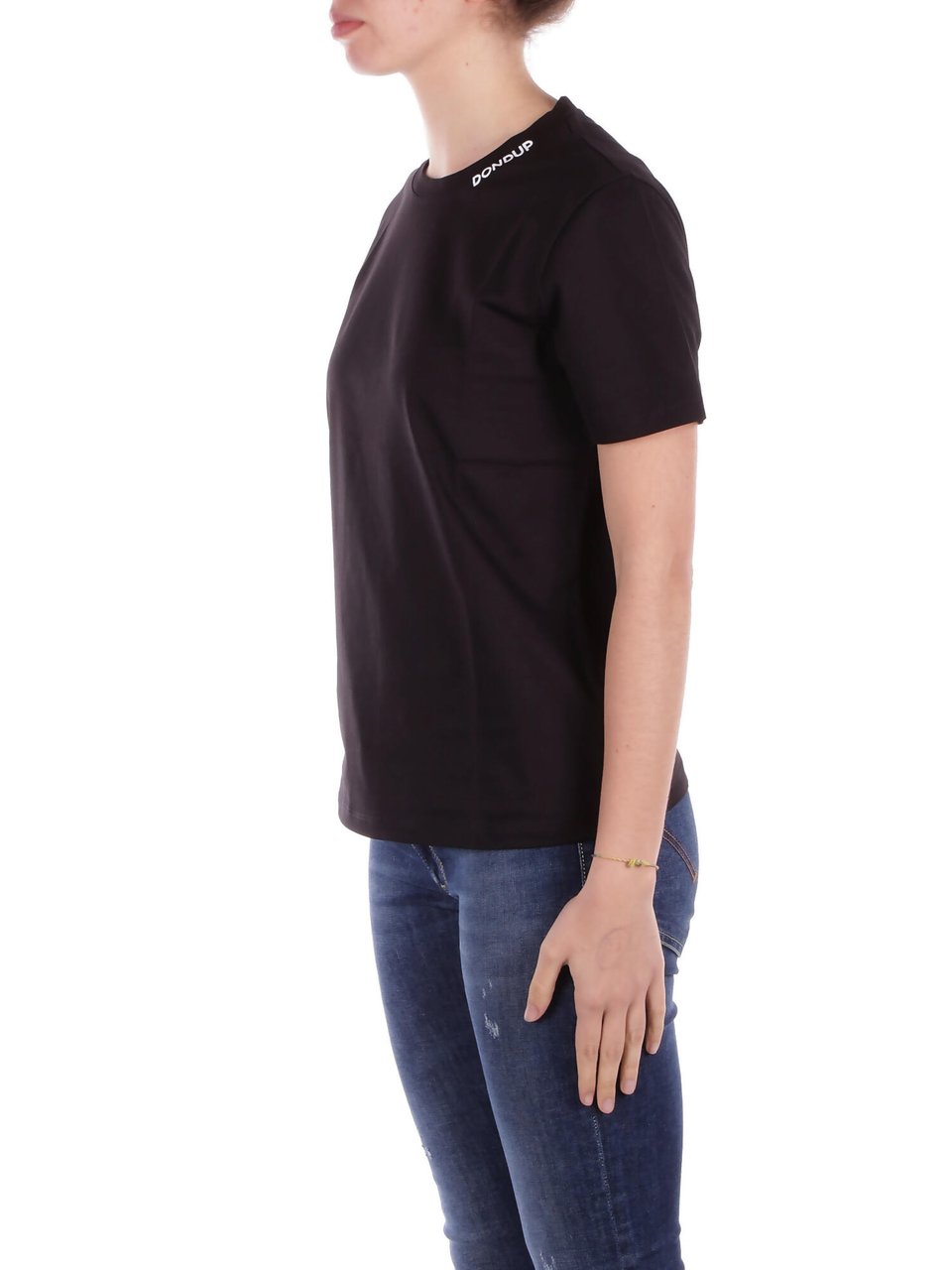 Dondup T-Shirts And Polos Black Zwart