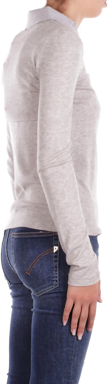 Dondup T-Shirts And Polos Grigio Lichtgrijs
