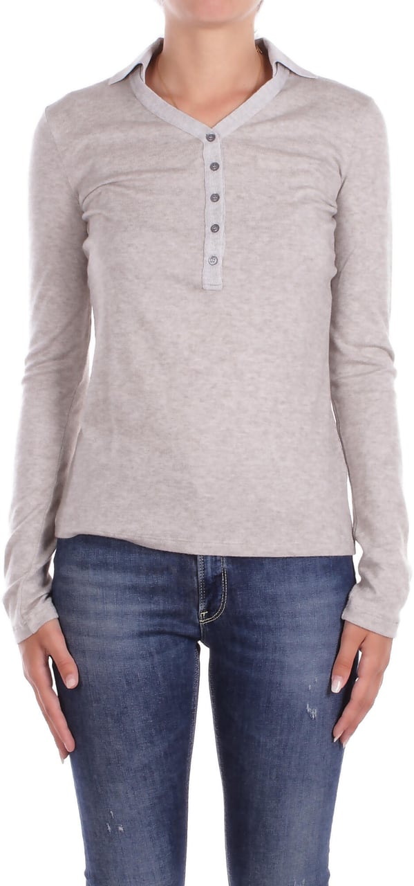 Dondup T-Shirts And Polos Grey Grijs