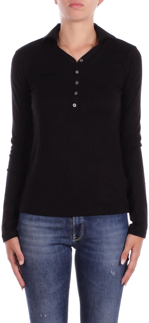 Dondup T-Shirts And Polos Black Zwart