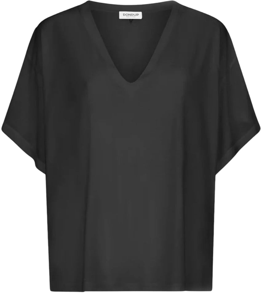 Dondup T-shirts Black Zwart