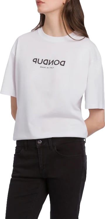 Dondup T-Shirts And Polos White Wit