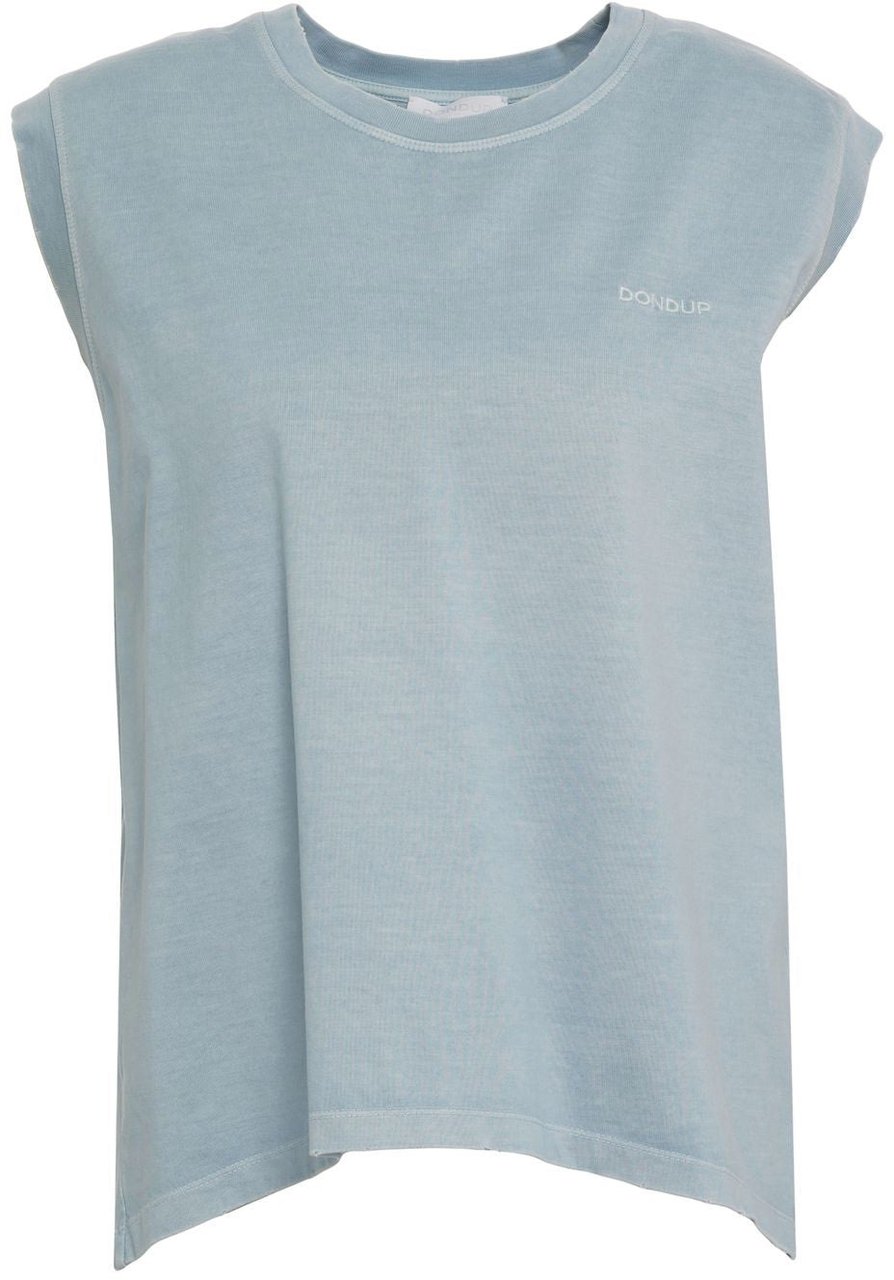 Dondup Cotton t-shirt Blauw