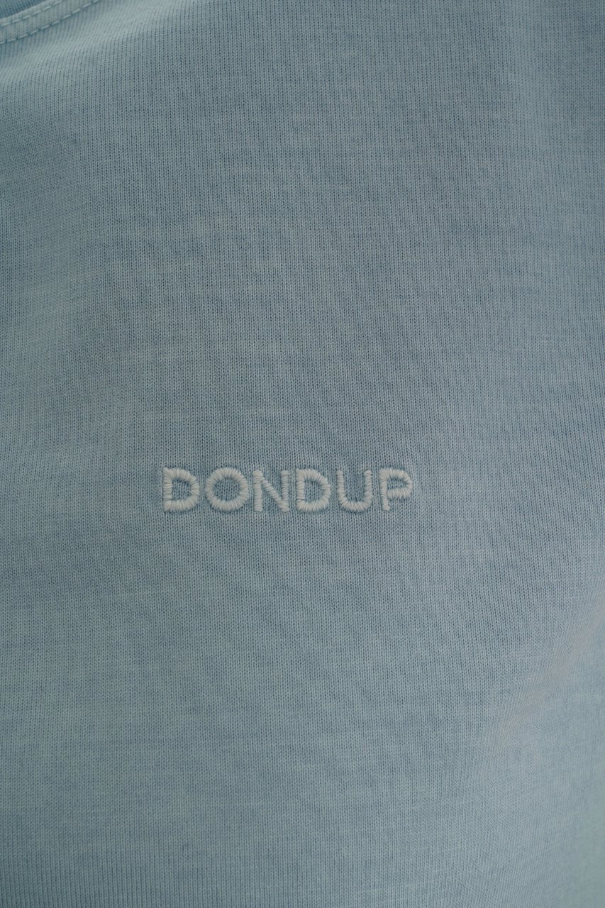 Dondup Cotton t-shirt Blauw