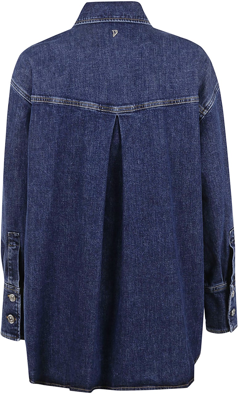 Dondup Coats Blue Navy