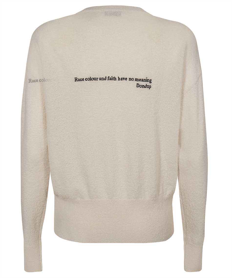 Dondup Long sleeve sweater Beige