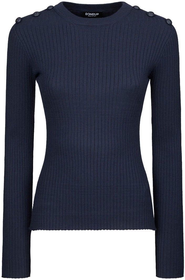 Dondup Sweaters Blue Blauw