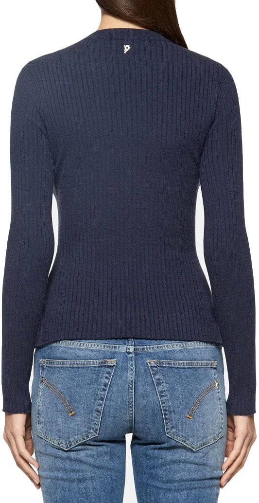 Dondup Sweaters Blue Blauw