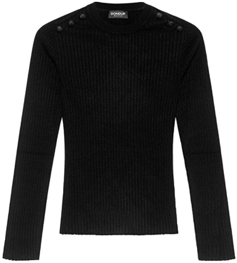Dondup Sweaters Black Zwart