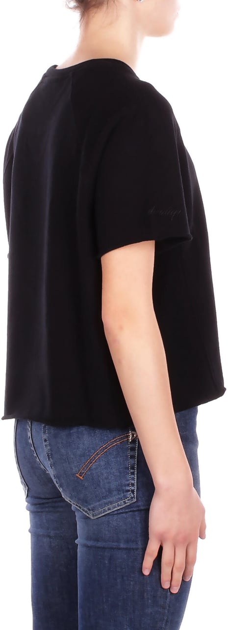Dondup T-Shirts And Polos Nero Zwart