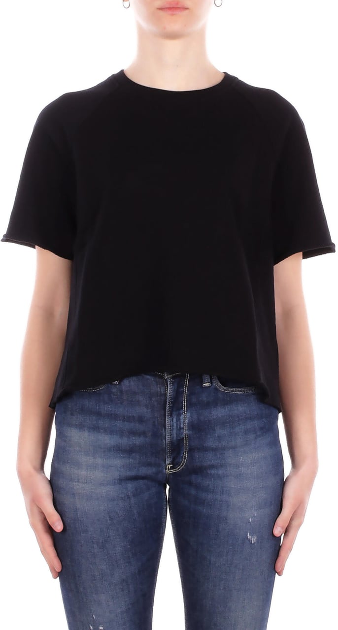 Dondup T-Shirts And Polos Black Zwart