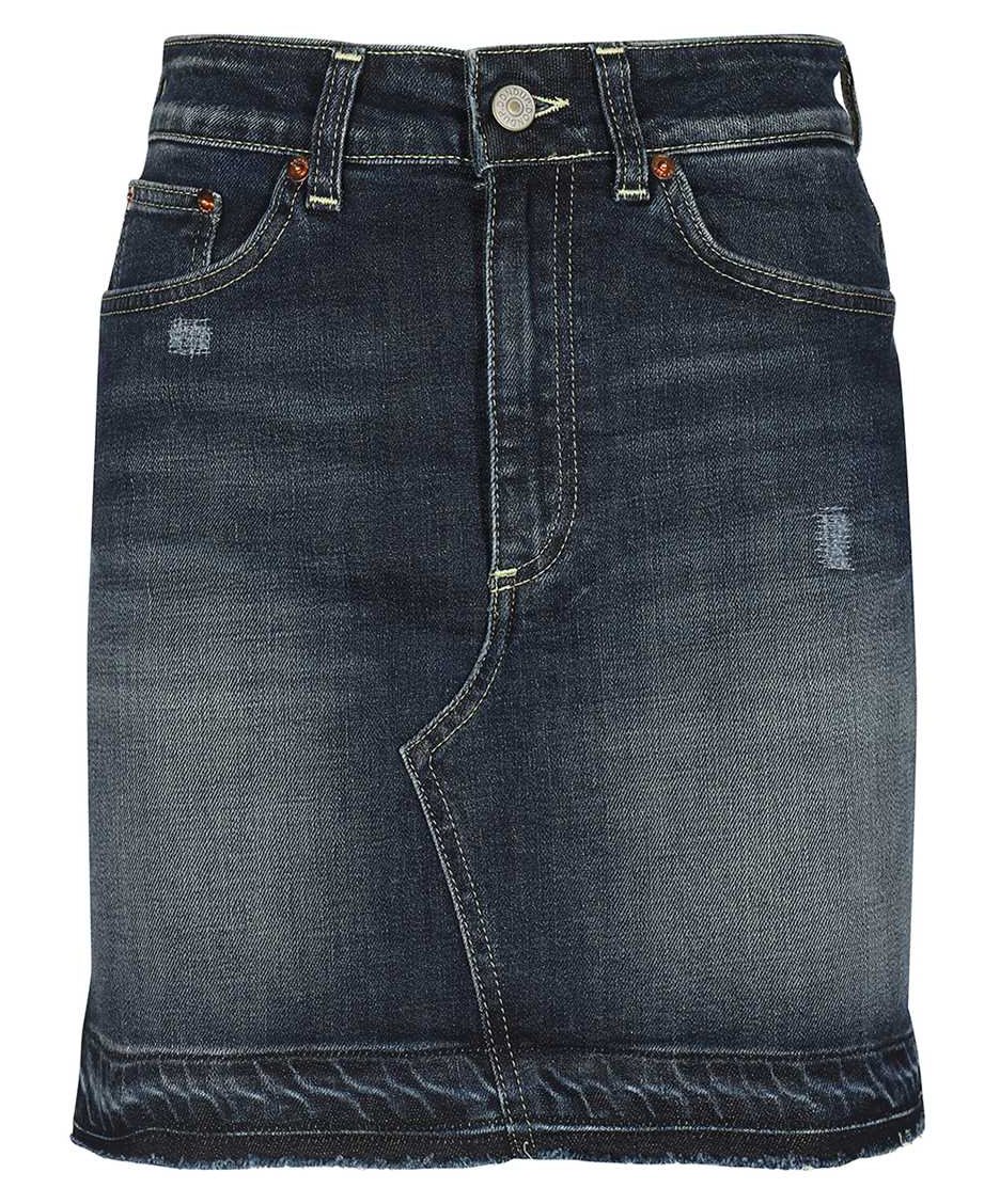Dondup Denim skirt Blauw