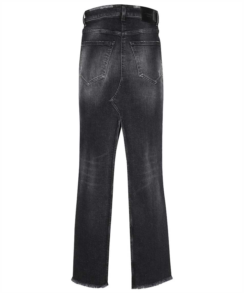 Dondup Denim long skirt Zwart