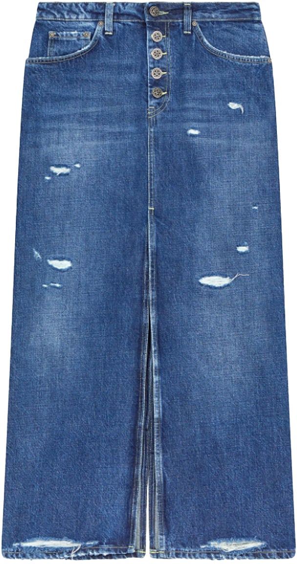 Dondup Skirts Blue Blauw