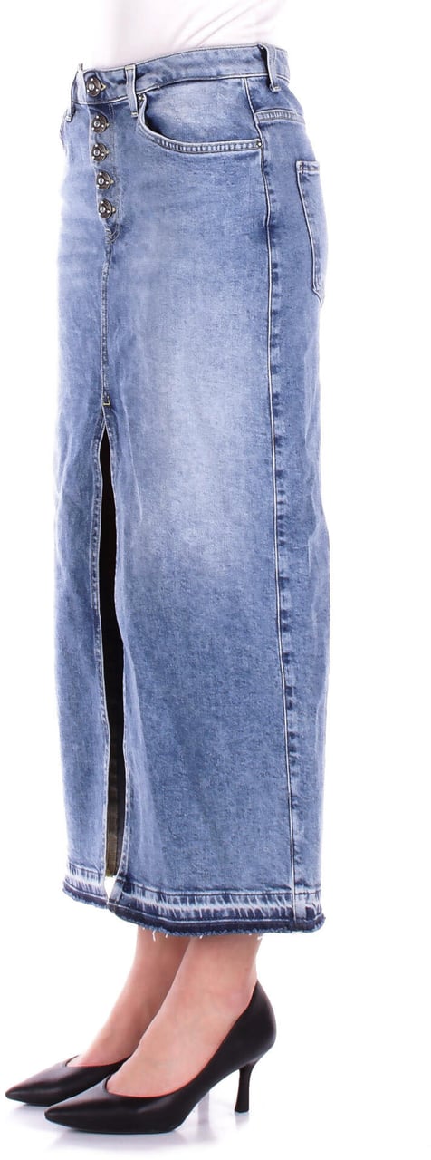 Dondup Skirts Denim Blauw