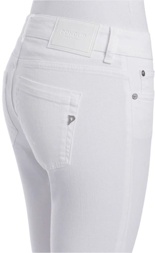 Dondup Dondup Jeans Bianco Wit