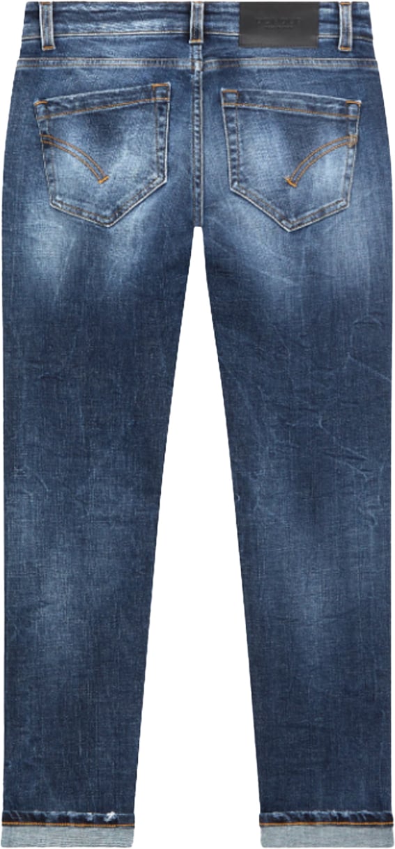 Dondup Trousers Blue Blauw