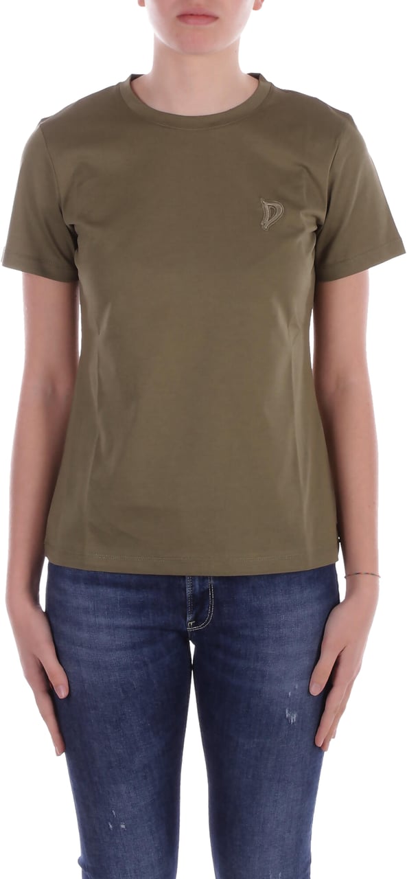 Dondup T-Shirts And Polos Green Groen