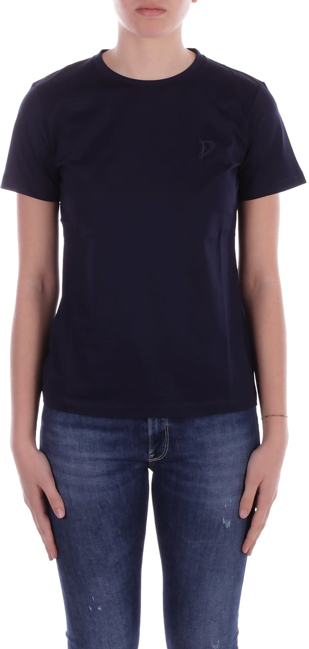 Dondup T-Shirts And Polos Blue Blauw