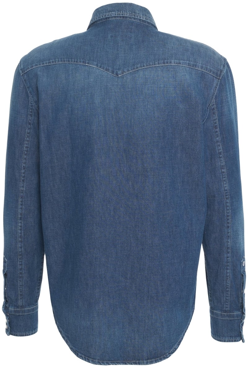 Dondup Denim shirt Blauw