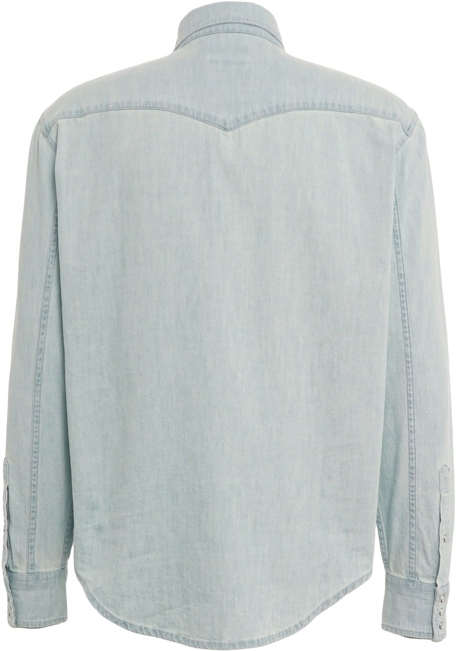 Dondup Denim shirt Blauw