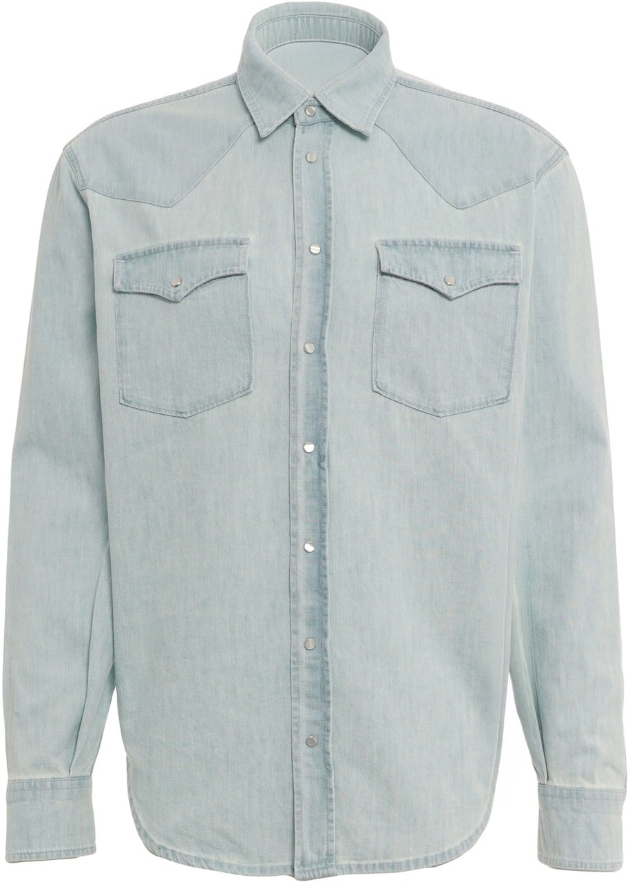 Dondup Denim shirt Blauw