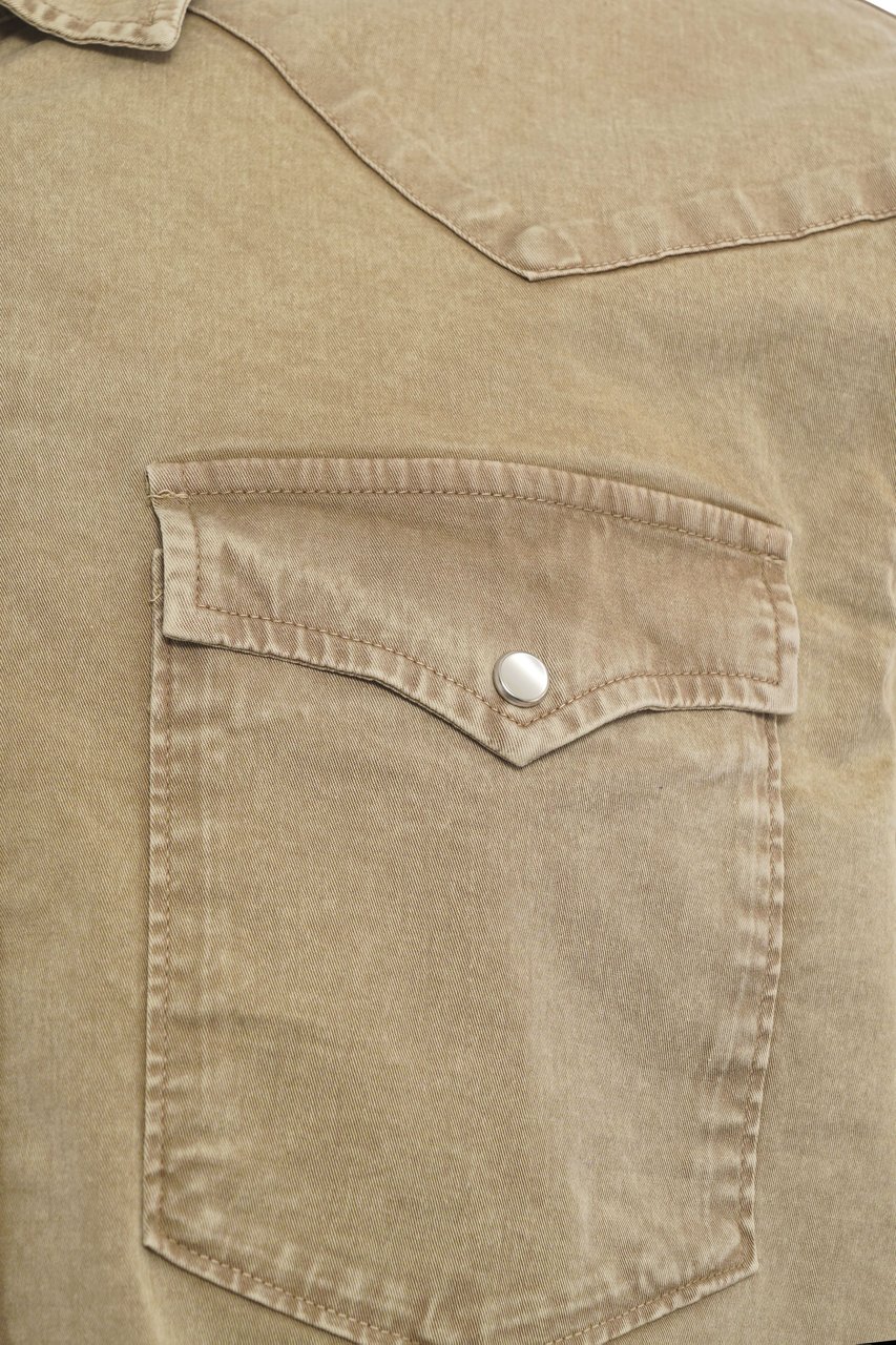 Dondup Denim shirt Beige
