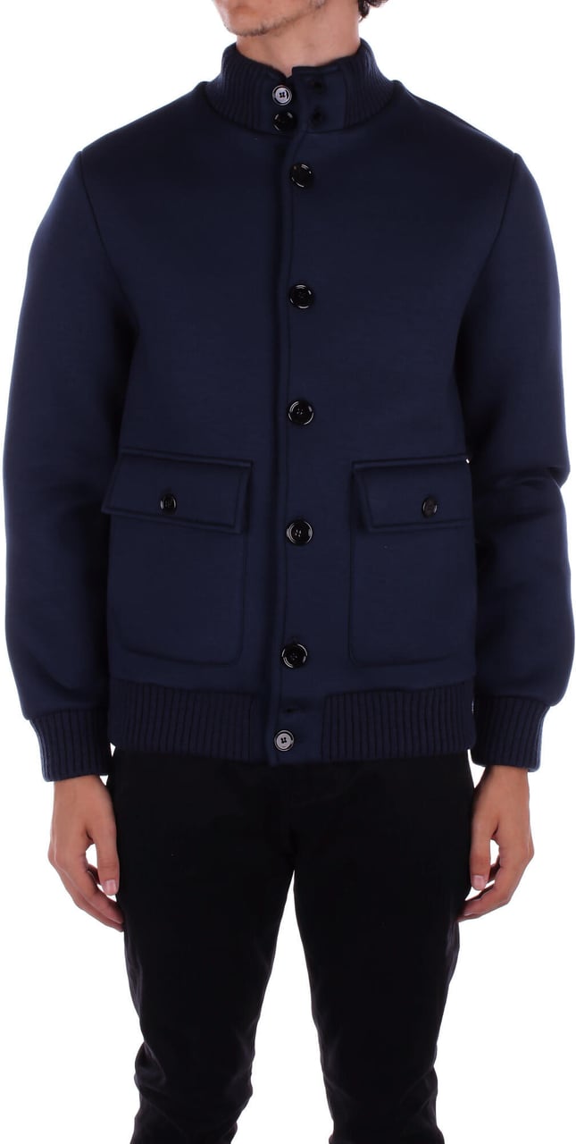 Dondup Coats Blue Blauw