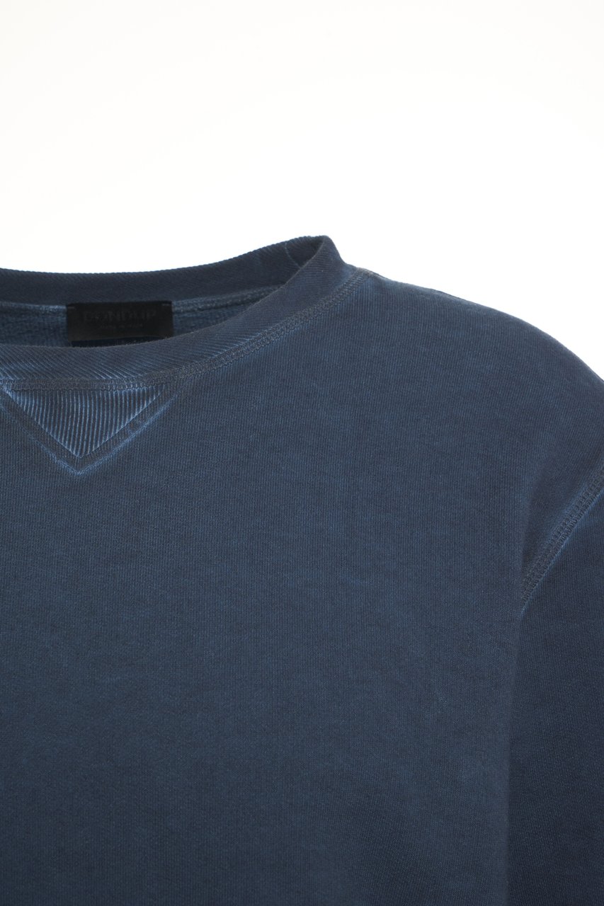Dondup Cotton sweatshirt Blauw