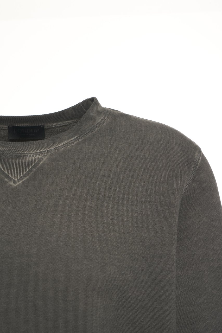 Dondup Cotton sweatshirt Grijs
