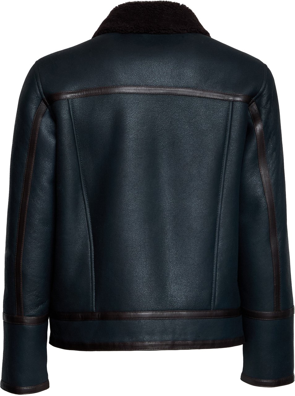 Dondup Montone In Lamb Leather Blauw