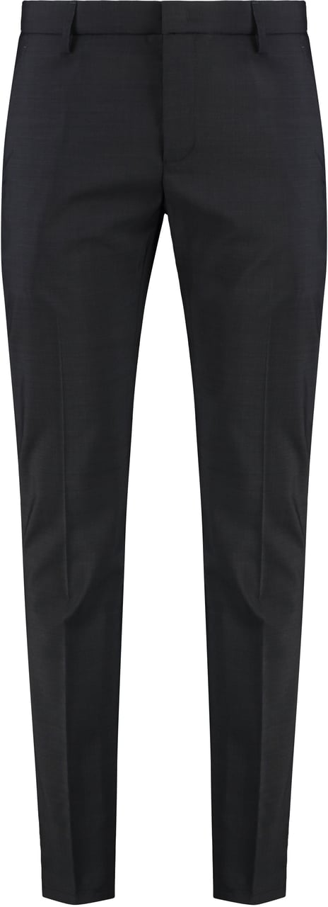Dondup Spiritissimo Virgin wool trousers Grijs