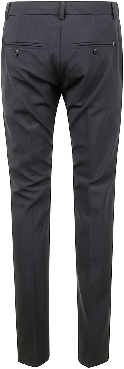 Dondup Trousers Black Zwart