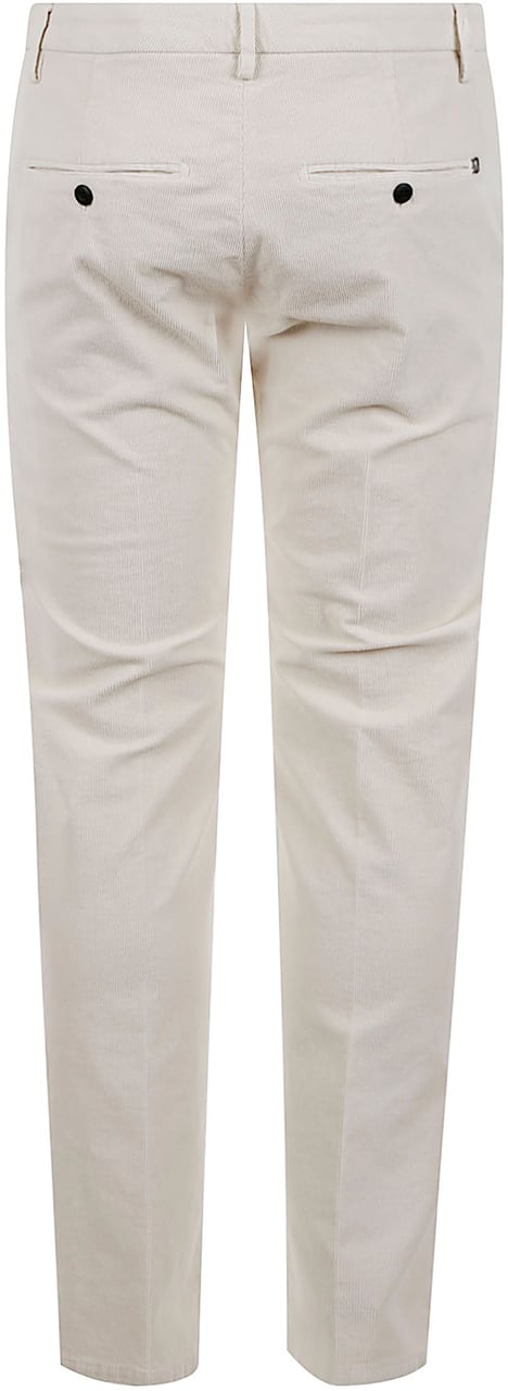 Dondup Trousers Cream Wit