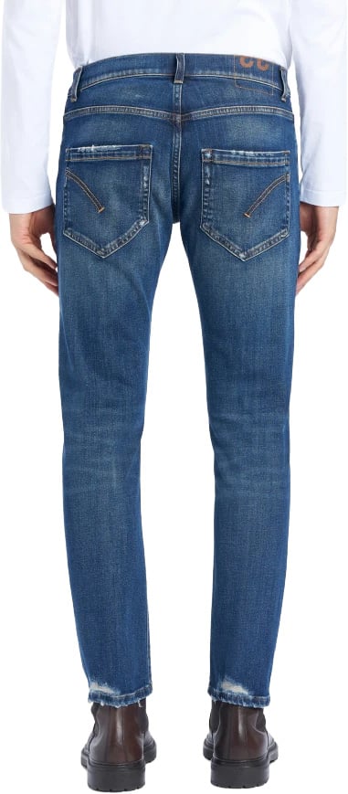 Dondup Rtw Blue Denim Blauw