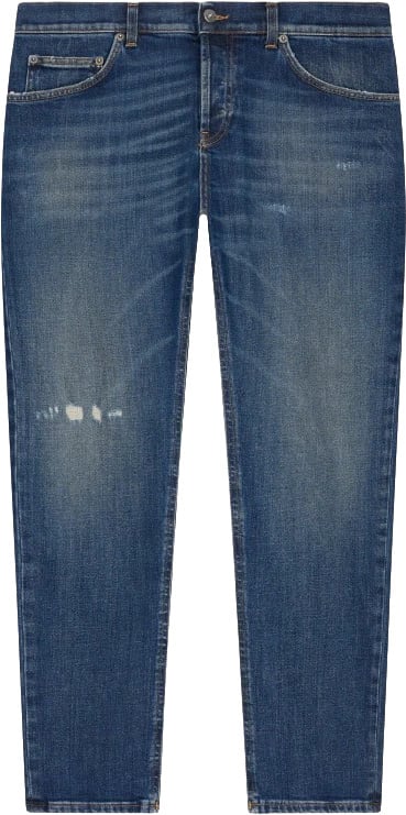 Dondup Rtw Blue Denim Blauw