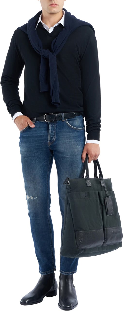 Dondup Rtw Blue Denim Blauw