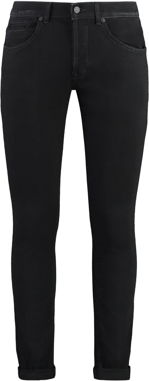 Dondup George Skinny jeans Zwart