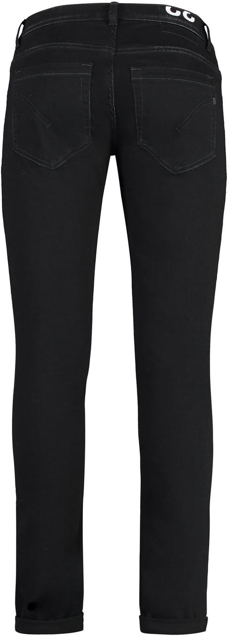 Dondup George Skinny jeans Zwart