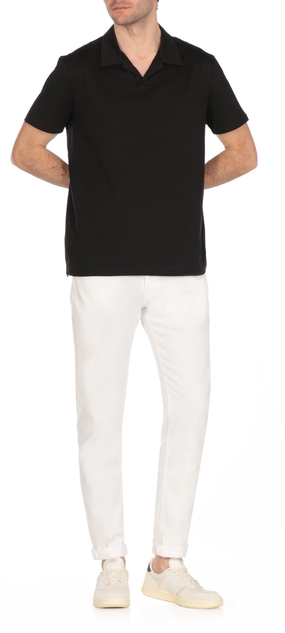 Dondup Trousers White Wit