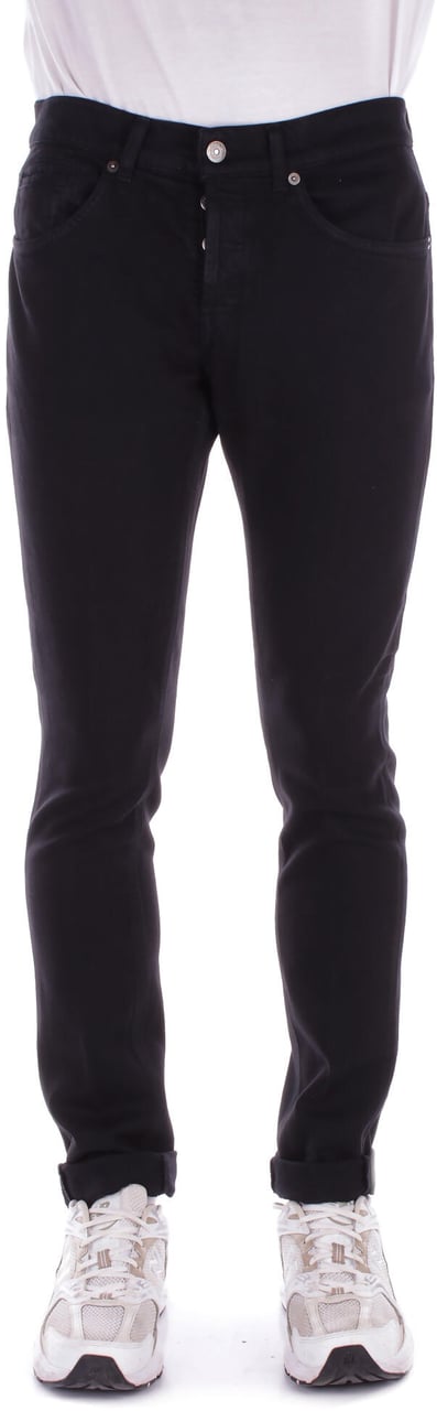 Dondup Trousers Black Zwart