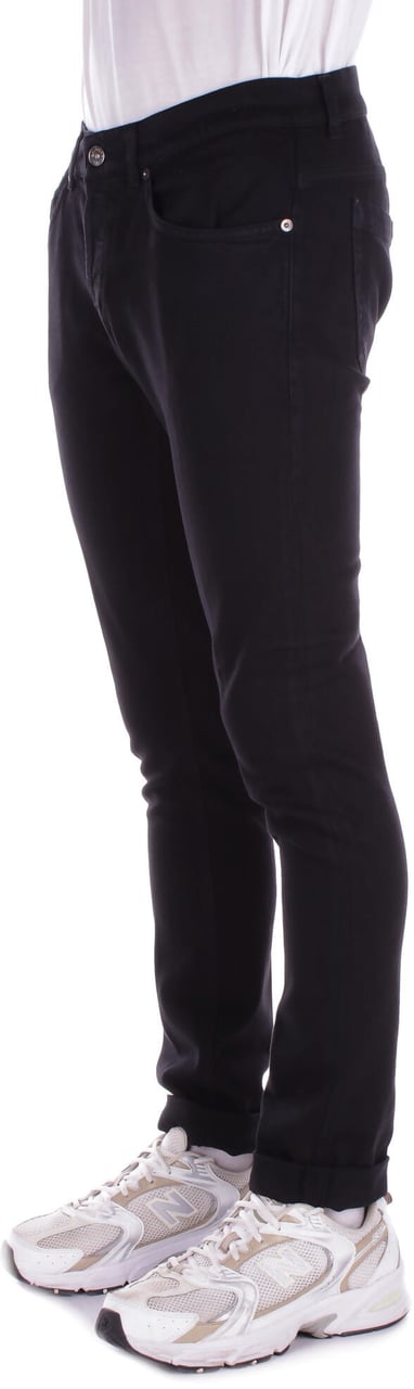 Dondup Trousers Black Zwart