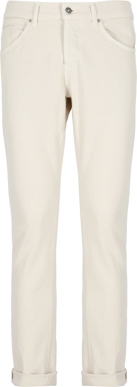Dondup Jeans Ivory Wit