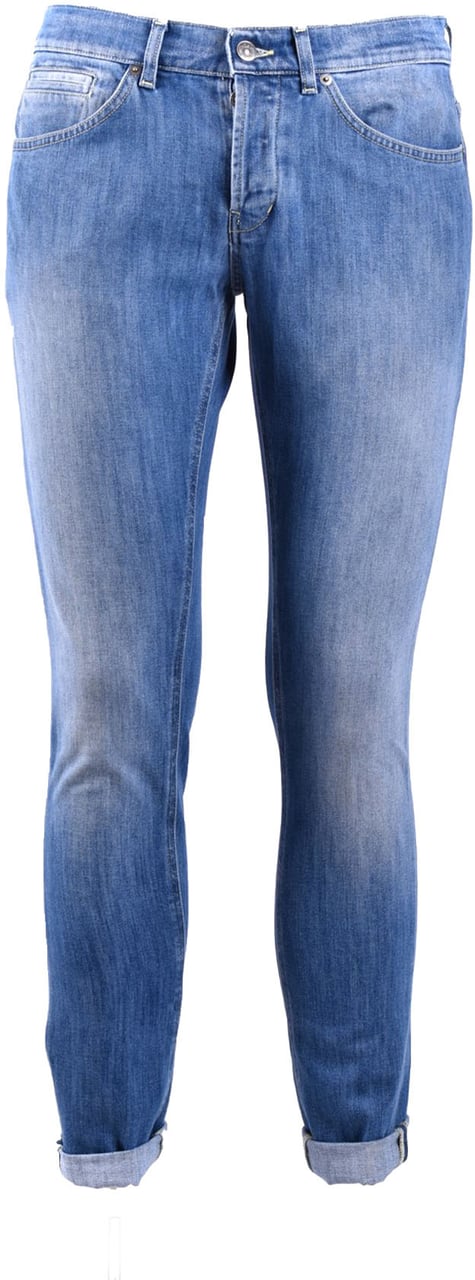 Dondup Trousers Blue Blauw