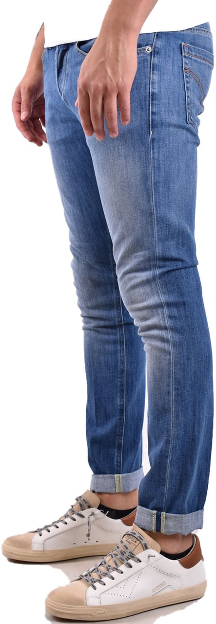 Dondup Trousers Blue Blauw