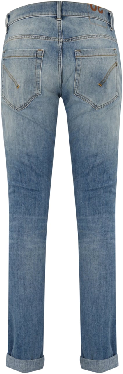 Dondup Trousers Denim Blauw