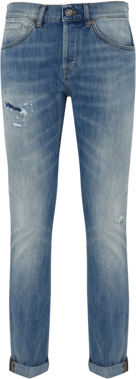 Dondup Trousers Denim Blauw