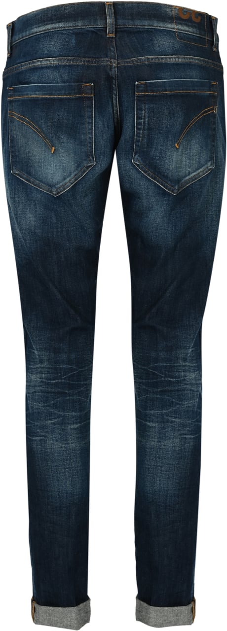 Dondup Trousers Blue Blauw