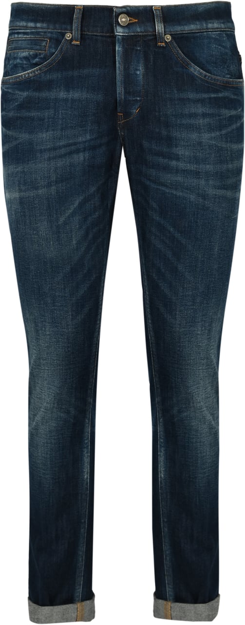 Dondup Trousers Blue Blauw