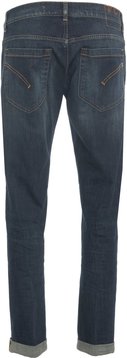 Dondup Slim fit jeans 'George' Blauw